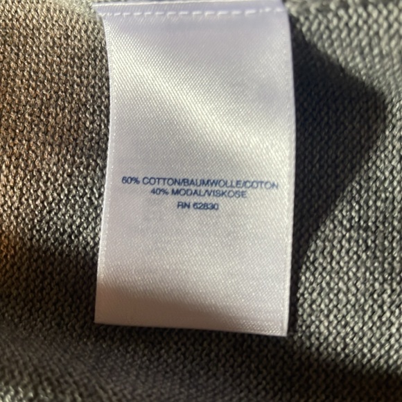 Women’s Lands End Long Open Front Cardigan - Picture 3 of 5